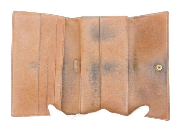 LOUIS VUITTON Long Wallet Purse M61215 Brown Porte Tresor International