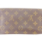 LOUIS VUITTON Long Wallet Purse M61215 Monogram canvas Brown Porte Tresor International