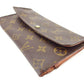 LOUIS VUITTON Long Wallet Purse M61215 Monogram canvas Brown Porte Tresor International