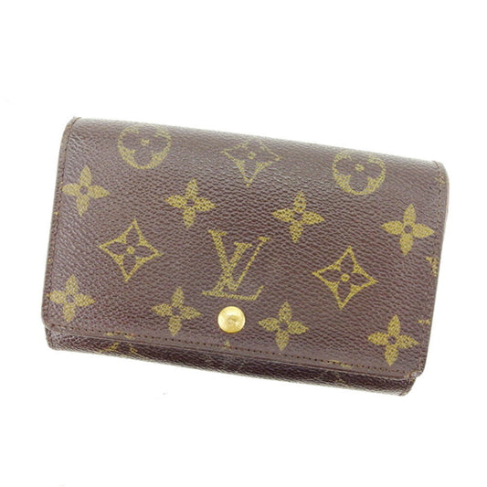 LOUIS VUITTON Long Wallet Purse M61730 Brown /Porte Monnaie-Viet-Trésor