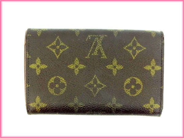 LOUIS VUITTON Long Wallet Purse M61730 Brown /Porte Monnaie-Viet-Trésor