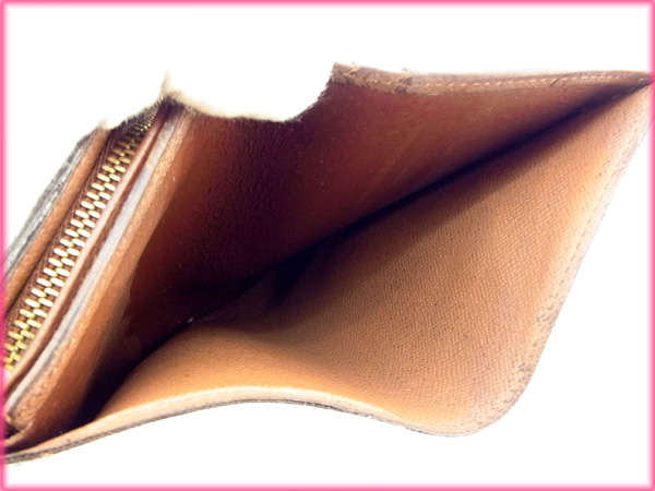 LOUIS VUITTON Long Wallet Purse M61730 Brown /Porte Monnaie-Viet-Trésor