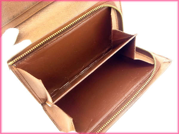 LOUIS VUITTON Long Wallet Purse M61730 Brown /Porte Monnaie-Viet-Trésor