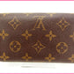 LOUIS VUITTON Long Wallet Purse M61730 Brown /Porte Monnaie-Viet-Trésor