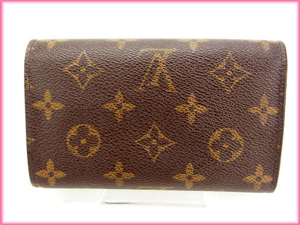 LOUIS VUITTON Long Wallet Purse M61730 Brown /Porte Monnaie-Viet-Trésor