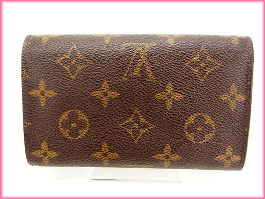 LOUIS VUITTON Long Wallet Purse M61730 Brown /Porte Monnaie-Viet-Trésor