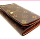 LOUIS VUITTON Long Wallet Purse M61730 Brown /Porte Monnaie-Viet-Trésor