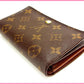 LOUIS VUITTON Long Wallet Purse M61730 Brown /Porte Monnaie-Viet-Trésor