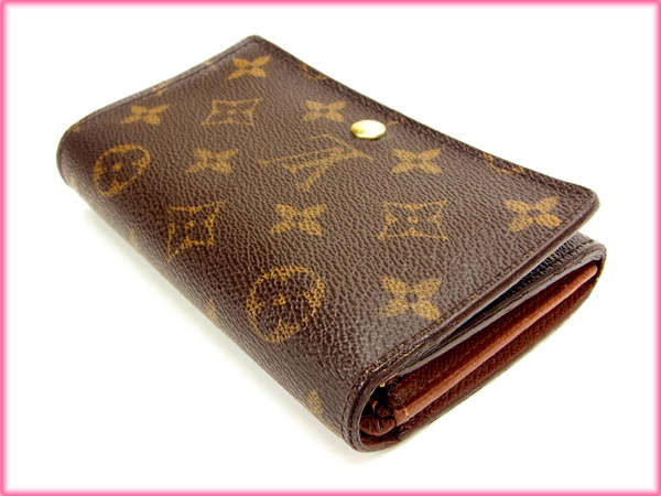 LOUIS VUITTON Long Wallet Purse M61730 Brown /Porte Monnaie-Viet-Trésor