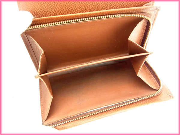 LOUIS VUITTON Long Wallet Purse M61730 Brown /Porte Monnaie-Viet-Trésor