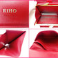 LOUIS VUITTON Bifold Wallet M91980 Enamel leather Red Portefeuille Vienova