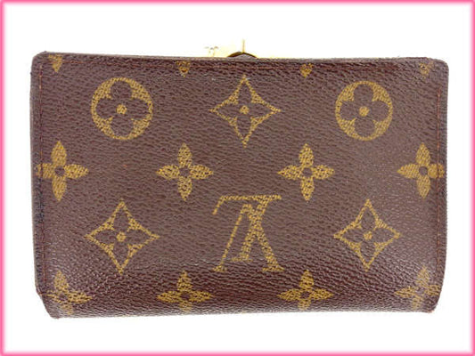 LOUIS VUITTON Bifold Wallet M61663 Brown /Porto Monnaie Bien-Viennois