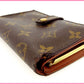 LOUIS VUITTON Bifold Wallet M61663 Brown /Porto Monnaie Bien-Viennois