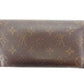LOUIS VUITTON Long Wallet Purse M61725 Brown Pochette Porto MonÃ©credi
