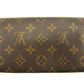 LOUIS VUITTON Long Wallet Purse M61725 Brown Pochette Porto MonÃ©credi