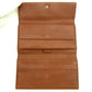 LOUIS VUITTON Long Wallet Purse M61215 PVCx leather Brown Porte Tresor International