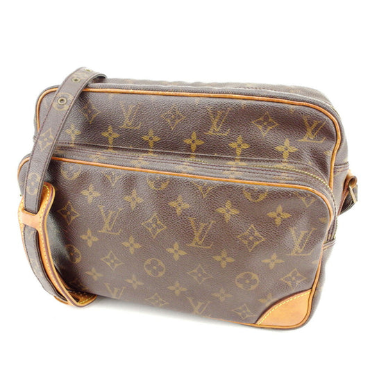 LOUIS VUITTON Shoulder Bag M45244 Brown Nil