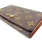 LOUIS VUITTON Long Wallet Purse M61730 Brown Portonebi Tresol