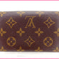 LOUIS VUITTON Long Wallet Purse M61730 leather Brown Portonebi Tresol