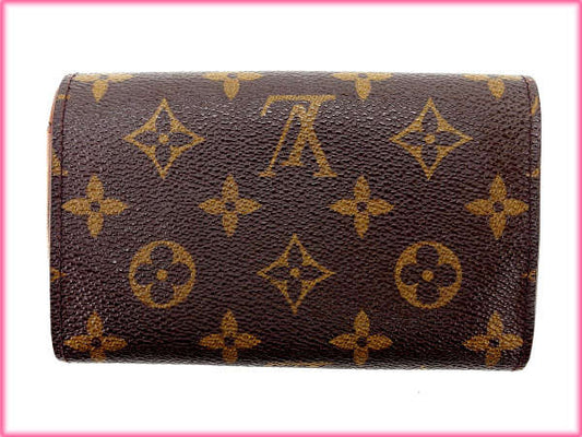 LOUIS VUITTON Bifold Wallet M61730 Brown Portonebi Tresol