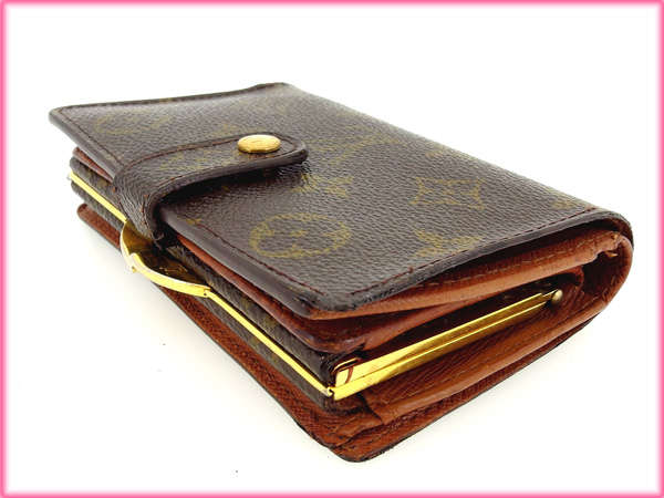 LOUIS VUITTON Bifold Wallet M61663 Brown Portomonet Vievienova