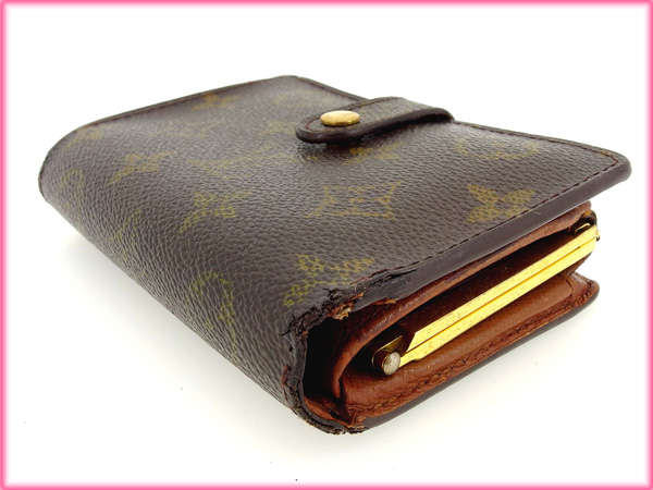 LOUIS VUITTON Bifold Wallet M61663 Brown Portomonet Vievienova