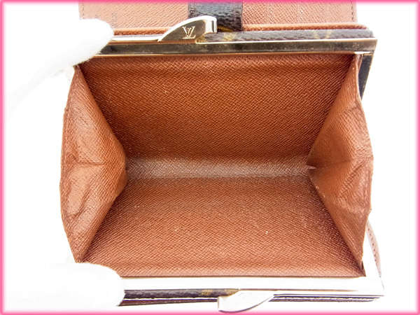 LOUIS VUITTON Bifold Wallet M61663 Brown /Porto Monnaie Bien-Viennois