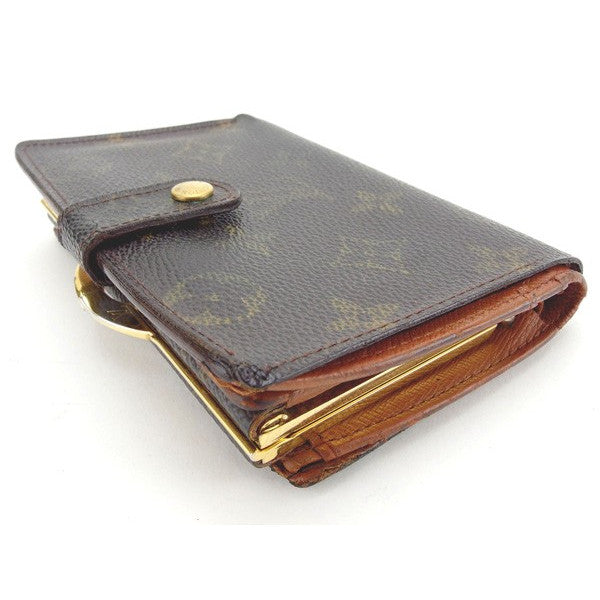 LOUIS VUITTON Bifold Wallet M61663 Brown Portonevie Vienova