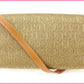 GUCCI Clutch bag leather light brown 2WAY