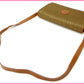 GUCCI Clutch bag leather light brown 2WAY