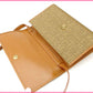 GUCCI Clutch bag leather light brown 2WAY