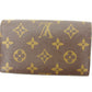 LOUIS VUITTON Long Wallet Purse M61730 Brown Portonebi Tresol
