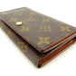 LOUIS VUITTON Long Wallet Purse M61730 Brown Portonebi Tresol
