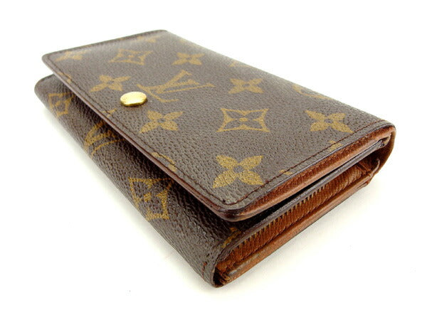 LOUIS VUITTON Long Wallet Purse M61730 Brown Portonebi Tresol