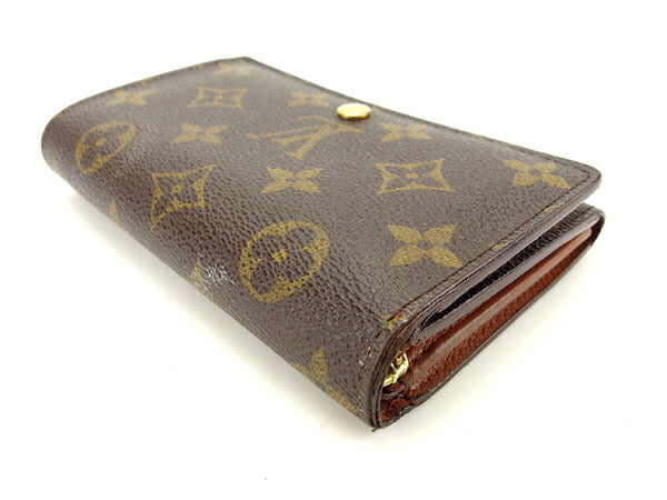 LOUIS VUITTON Long Wallet Purse M61730 Brown Portonebi Tresol