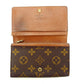 LOUIS VUITTON Long Wallet Purse M61730 Brown Portonebi Tresol