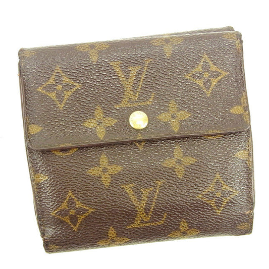 LOUIS VUITTON Bifold Wallet T61647 Brown