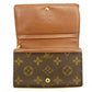 LOUIS VUITTON Long Wallet Purse M61730 Brown Portonebi Tresol