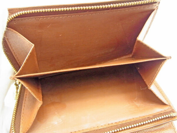 LOUIS VUITTON Long Wallet Purse M61730 Brown Portonebi Tresol
