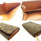 LOUIS VUITTON Long Wallet Purse M61730 Brown Portonebi Tresol