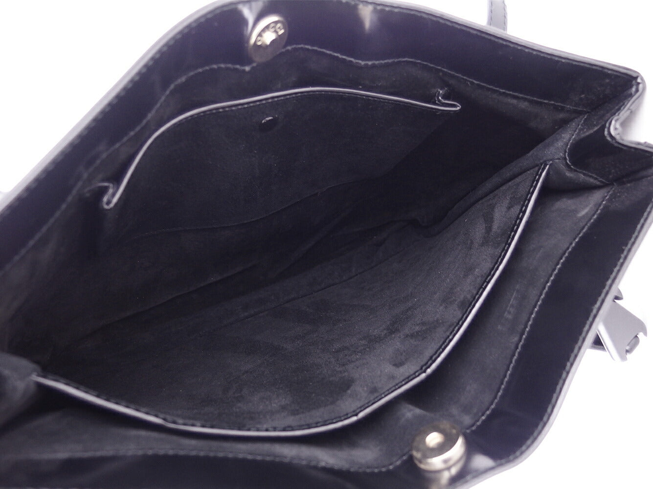 GUCCI Shoulder Bag black Gold Metal