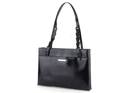 GUCCI Shoulder Bag black Gold Metal