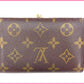 LOUIS VUITTON Bifold Wallet M61663 Brown /Porto Monnaie Bien-Viennois