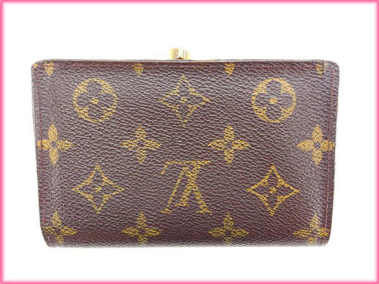 LOUIS VUITTON Bifold Wallet M61663 Brown /Porto Monnaie Bien-Viennois