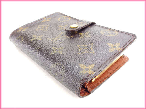 LOUIS VUITTON Bifold Wallet M61663 Brown /Porto Monnaie Bien-Viennois
