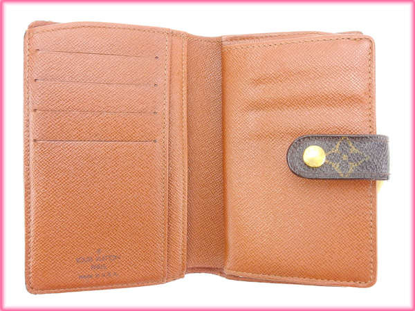 LOUIS VUITTON Bifold Wallet M61663 Brown /Porto Monnaie Bien-Viennois
