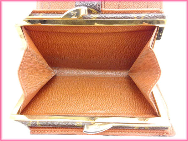 LOUIS VUITTON Bifold Wallet M61663 Brown /Porto Monnaie Bien-Viennois