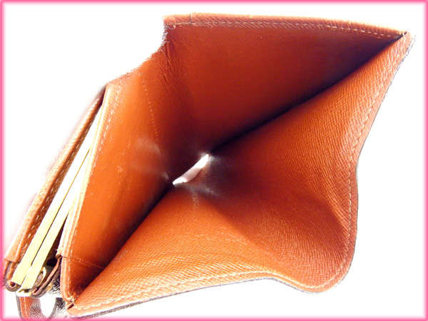 LOUIS VUITTON Bifold Wallet M61663 Brown /Porto Monnaie Bien-Viennois