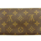 LOUIS VUITTON Long Wallet Purse M61724 Brown Pochette Porto MonÃ©credi