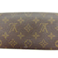LOUIS VUITTON Long Wallet Purse M61724 Brown Pochette Porto MonÃ©credi
